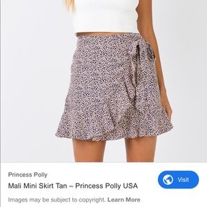 Princess Polly Mali Mini Skirt